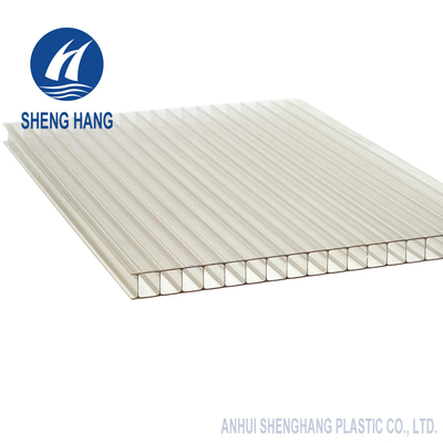 2.1*6m 8mm Çift Cidarlı Polikarbonat Paneller 1.5kg/ M2 Çevre Dostu