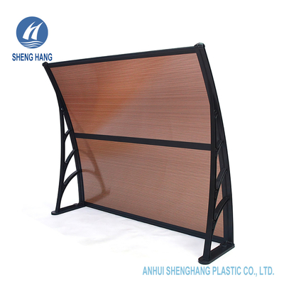 1000×1200mm Kapı Pencere Tente İçi Boş Polikarbonat Bahçe Kanopi 50 Mikron