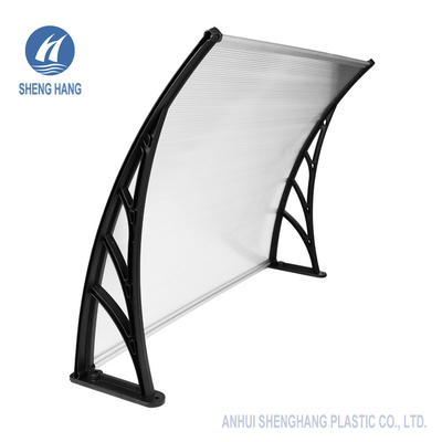 Sunshield Kavisli Polikarbonat Plastik Tente 5mm UV Kaplama