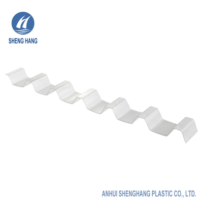 Sera için Şeffaf Plastik Çatı Oluklu Polikarbonat Levhalar 0.8mm 5000mm