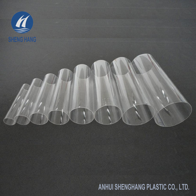 Clear PMMA Şeffaf Akrilik Plastik Tüpler Yüksek Mukavemet
