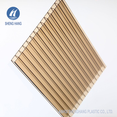 PC Hollow UV Korumalı Twinwall Polikarbonat Levha Farklı Renkler