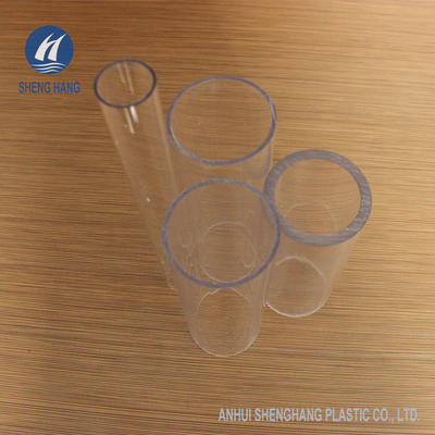 Akrilik Plastik Ekstrüde Yuvarlak Boru Şeffaf Şeffaf