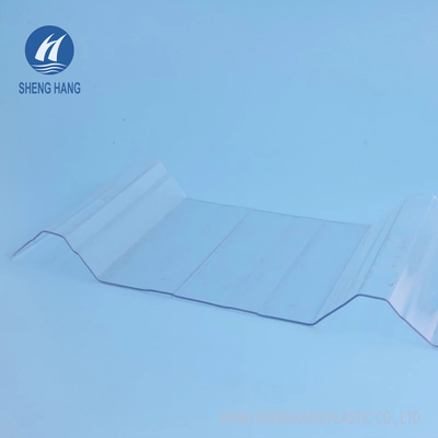 Sera ISO için Anti UV 3m Oluklu Plastik Çatı Kaplama Levhaları Polikarbonat