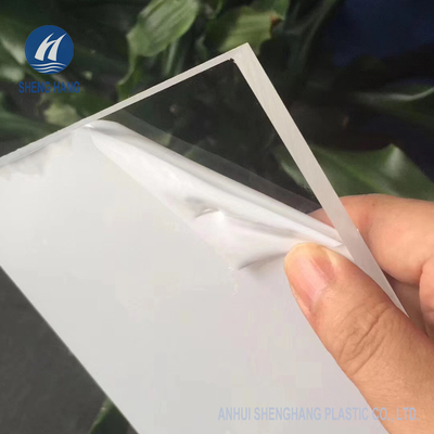 Plastik Şeffaf Düz Polikarbonat Katı Levha 3.2 * 6.5ft Aleve Dayanıklı