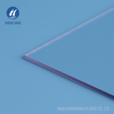 Anti Scratch 4x8 Polikarbonat Katı Levha Güneş Koruması Yanmaz Yüksek Plastisite