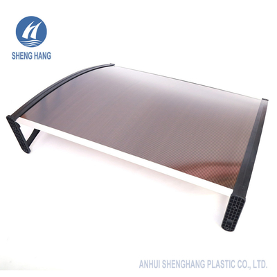 1200*800mm Polikarbonat Pencere Kapı Tente 50um Anti UV