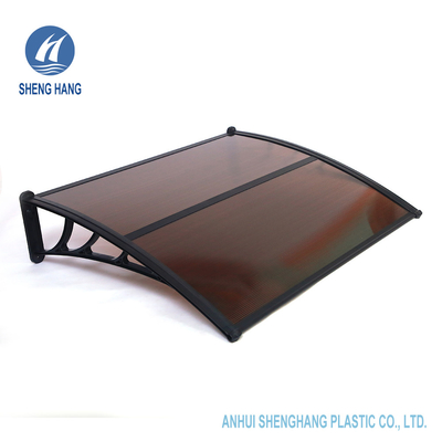 Gri Çadır Polikarbonat Plastik Tente Plastik Braket 4mm 5mm