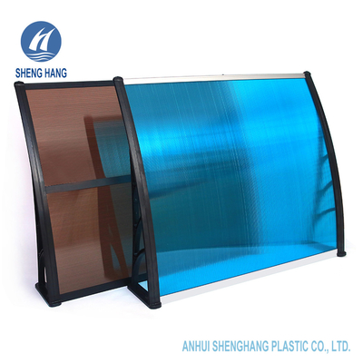 100*120cm Polikarbonat Plastik Tente PC Pencere Kapı Tente Dolu Koruması