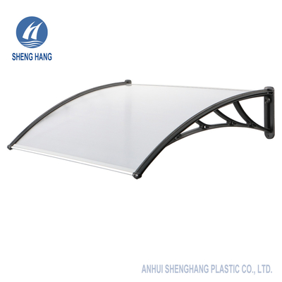 Sunshield Kavisli Polikarbonat Plastik Tente 5mm UV Kaplama