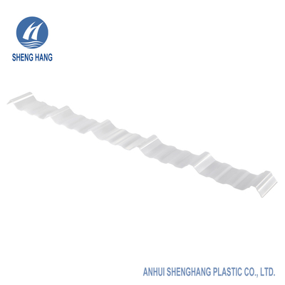 Sera için Şeffaf Plastik Çatı Oluklu Polikarbonat Levhalar 0.8mm 5000mm