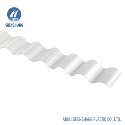 SGS Kahverengi Opak Oluklu Polikarbonat Levha Plastik Çatı Kaplama 80um 900mm