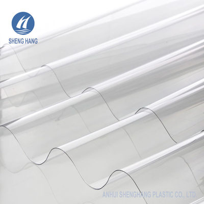 Sera W900mm için  Plastik Şeffaf Oluklu Polikarbonat Çatı Paneli