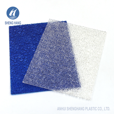 Plastik Siyah Kabartmalı Polikarbonat Levha Doku Anti Uv 2.5mm Kalın