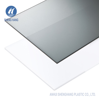 UV Korumalı İnce Kadife Buzlu Polikarbonat Levha Mat Plastik Levha 1.8mm SGS