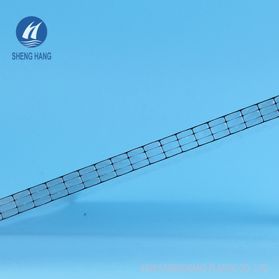 Isı Koruma Performansı Polikarbonat İçi Boş Levha 50um Anti UV 16mm OEM