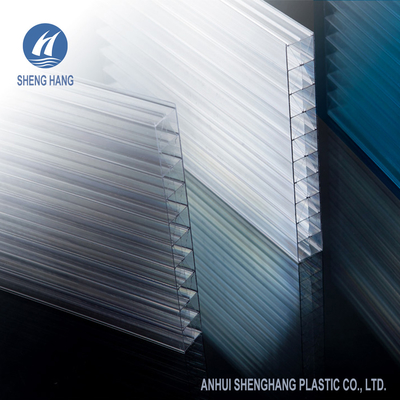 Windows Yanmaz Beş Duvar Polikarbonat Paneller 12mm 2100*6000mm