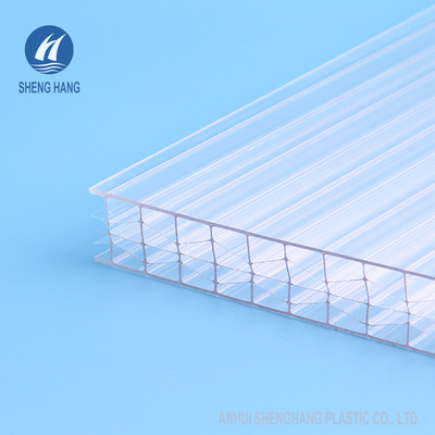 Windows Yanmaz Beş Duvar Polikarbonat Paneller 12mm 2100*6000mm