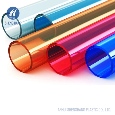 Kokusuz Akrilik Plastik Şeffaf Pleksiglas Boru Tüpü 100mm Anti UV