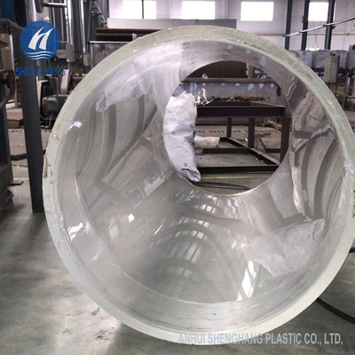 Toksik Olmayan Silindirik Döküm Akrilik Tüp OD800mm 1.18g/ Cm3 Korozyon Önleyici
