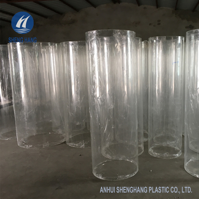 10cm - 180cm Dökme Akrilik Boru Beyaz Perspex Boru Yüksek Yoğunluk