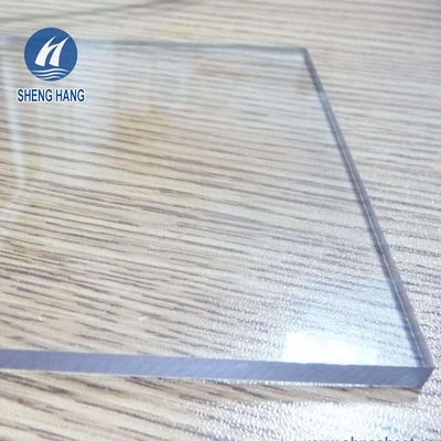 Plastik Şeffaf Düz Polikarbonat Katı Levha 3.2 * 6.5ft Aleve Dayanıklı
