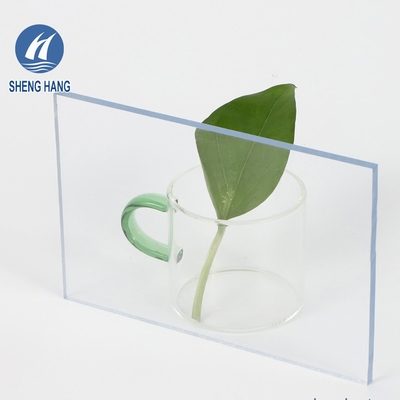 Şeffaf 3mm Polikarbonat Katı Levha ISO UV Stabilize ISO9001