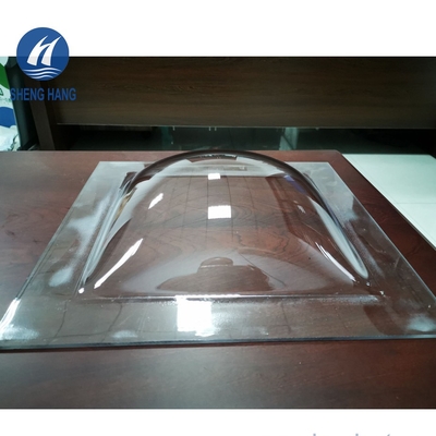 ASTM D792 Polikarbonat Ürünleri 4mm Plastik Kubbe Işıklık Kapaklarının Değiştirilmesi