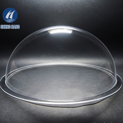 Aşınmaya Dayanıklı Polikarbonat Ürünler Plastik Işıklık Kubbe 8mm 2 Taraflı UV Koruması